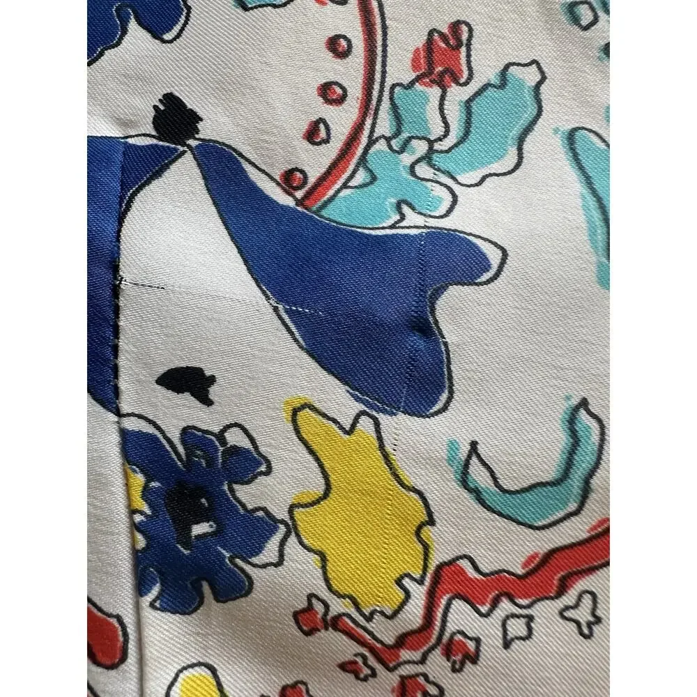 70’s Vintage Size 18 John Meyer Colorful Maxi Dress - Picture 6 of 13